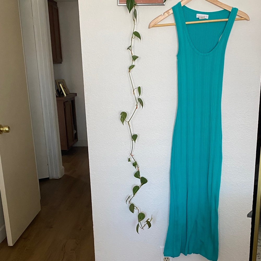 House of Harlow 1960 Turquoise Maxi Dress